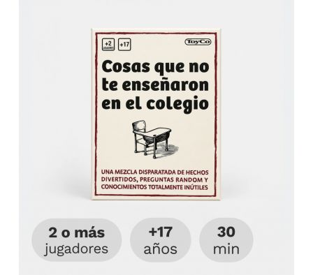 Cosas que no te ensenaron en el colegio 