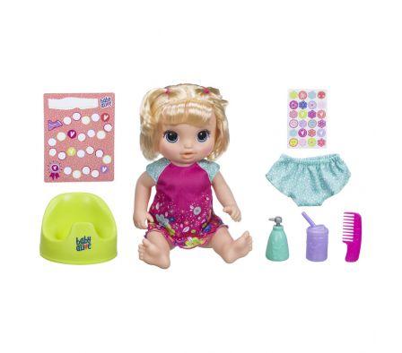 ALIVE VA AL BAÑO RUBIA