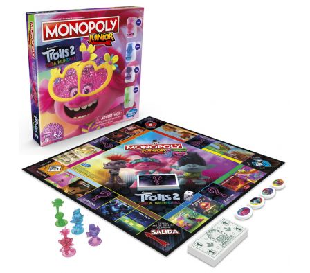 MONOPOLY JR TROLLS