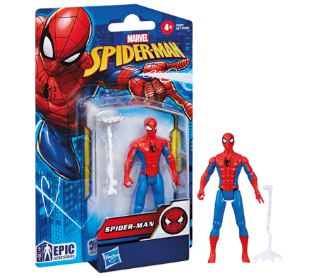 SPD 4IN CLASSIC RED BLUE SPIDERMAN