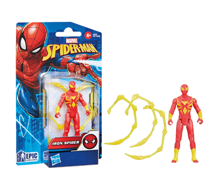 SPD 4IN IRON SPIDERMAN