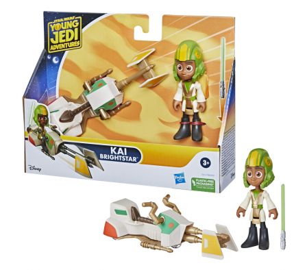SW YOUNG JEDY FIGURA Y VEHICULO KAI