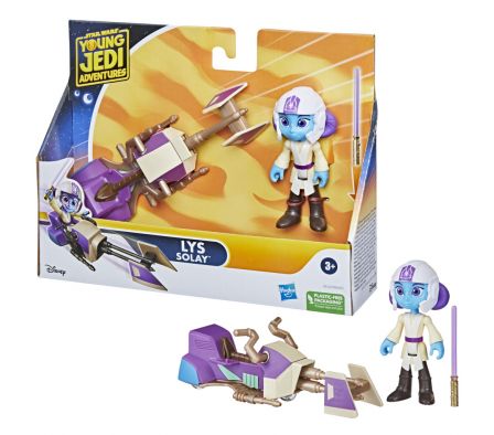 SW YOUNG JEDY FIGURA Y VEHICULO LYS