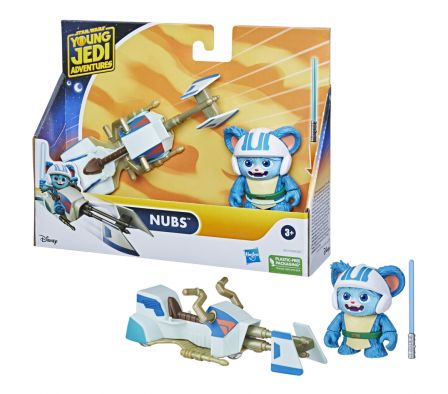 SW YOUNG JEDY FIGURA Y VEHICULO NUBS