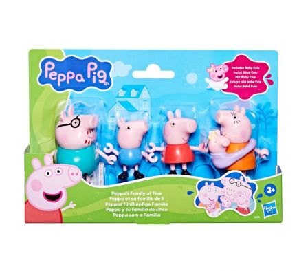 PEP PEPPA FAMILIA DE CINCO
