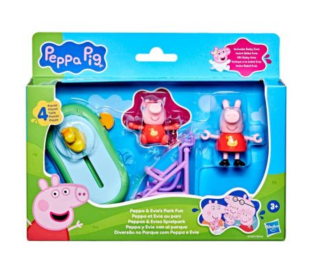 PEP PEPPA AND EVIES PARK FUN