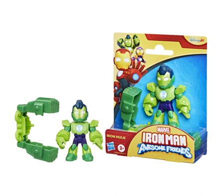 IRONMAN AND FRIENDS - HULK CON ACCESORIOS