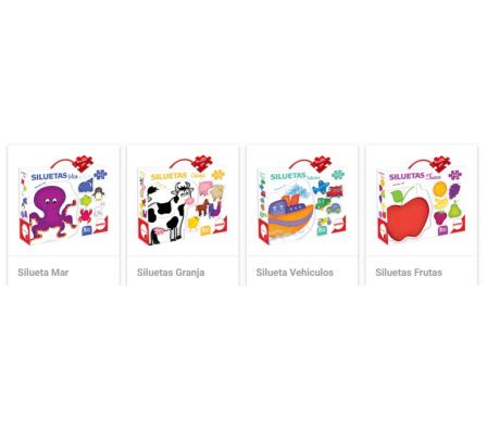 PUZZLE SILUETAS I