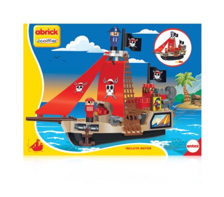 ABRICK BARCO PIRATA C/MOTOR