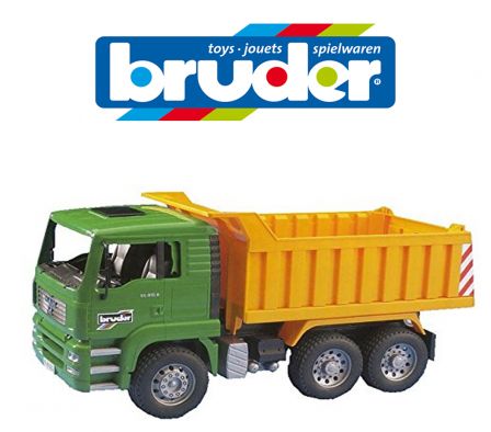 BRUDER-MAN TGA CAMION VOLCADOR 1:16