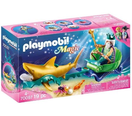 Rey del mar con carrua