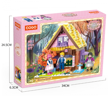 Cogo Hansel y Gretel 484 Pcs