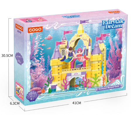 Cogo Girls Castillo de Sirena Encantada 527Pzas