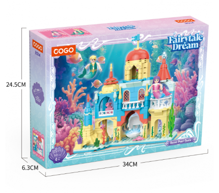 Cogo Girls Castillo Perla Secreta 384Pzas