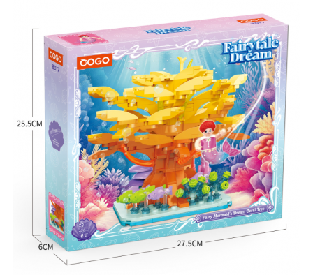 Cogo Sirenita arbol de coral 395PCS