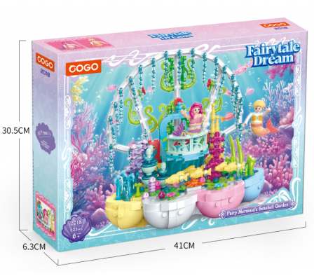 Cogo Sirenita Jardin de mar 625PCS