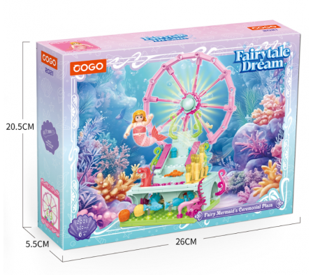 Cogo Sirenita plaza ceremonial 300PCS