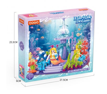 Cogo Girls Plaza Coral de la Sirena 397Pzas