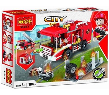 Cogo serie bomberos 184Pzas