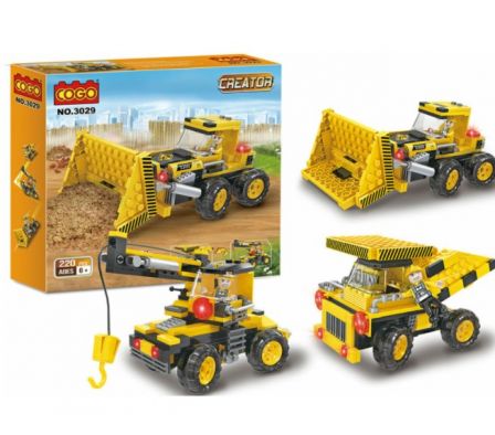 Cogo Creative Player Tractor 220PCS