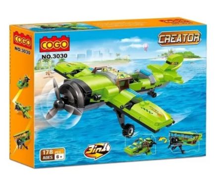 Cogo Creative Player aeroplano 178Pzas