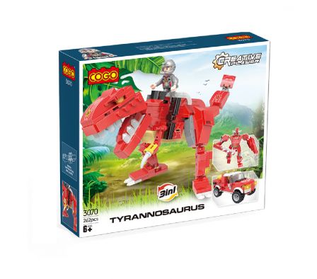 Cogo creative player Dinosaurio 262Pzas