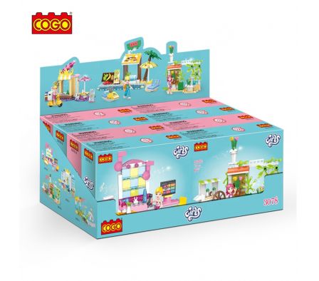 Cogo Girls Exhibidor x8 - 100 Pzas