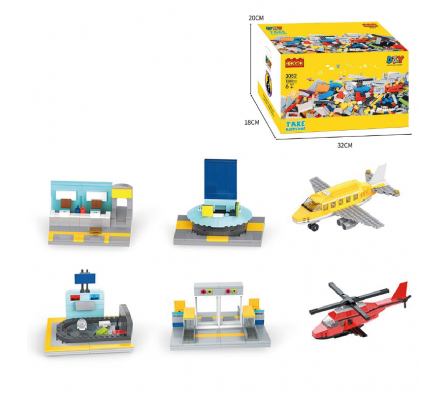 Cogo bloques clásicos 1200 Pzas