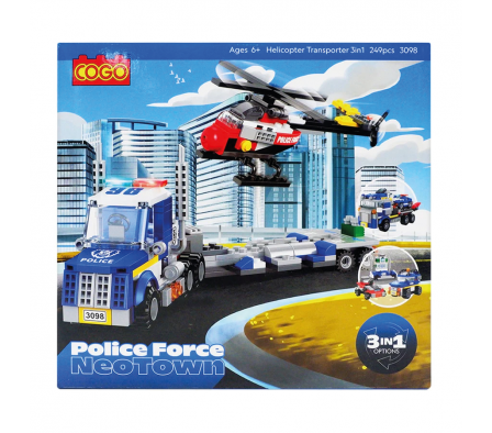 Cogo creative player Policia 249Pzas