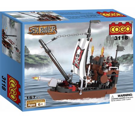 Cogo Piratas 167Pzas