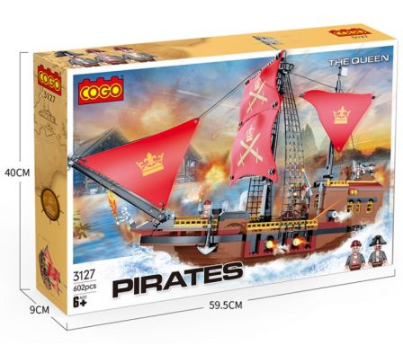 Cogo Pirates Series 602PCS