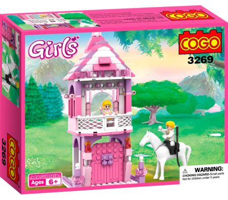 COGO GIRLS CASTILLO 160 PCS