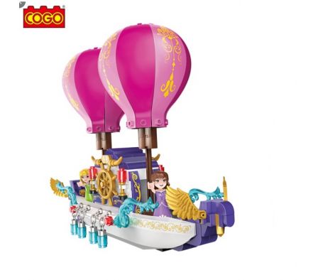 Cogo Girls Barco princesa 358PCS