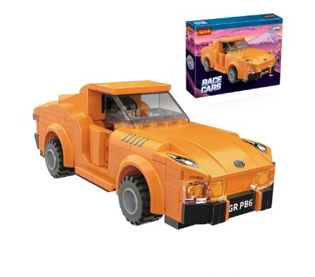 Cogo Racing cars pull back 186 Pzas Naranja