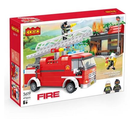 Cogo Serie bomberos 411pzas