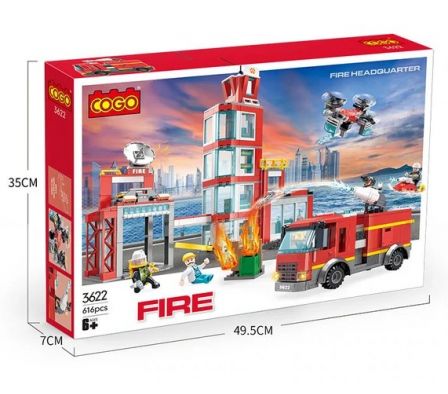 Cogo Fire Series 616PCS