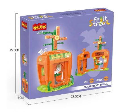 Cogo Fruit Series Blocks 260pcs