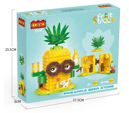 Cogo Fruit Series Blocks 249pcs