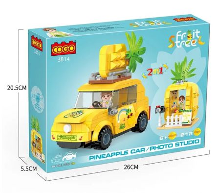 Cogo Fruit Series Blocks 212pcs