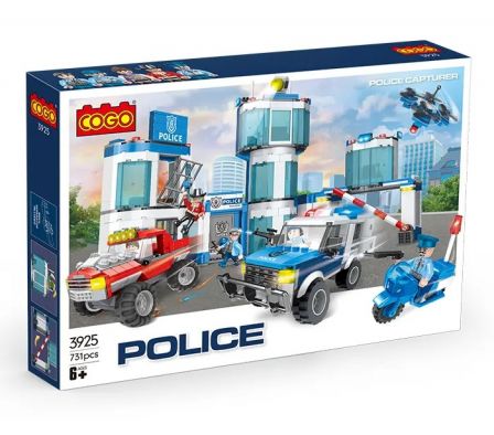 Cogo Police Series 731PCS