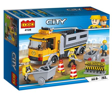 Cogo Construccion 263PCS