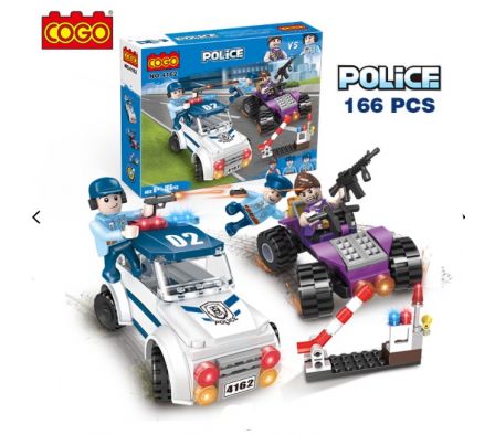 Cogo Police Series 166Pzas
