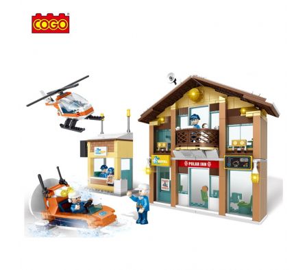 Cogo City Estación Polar 581PCS