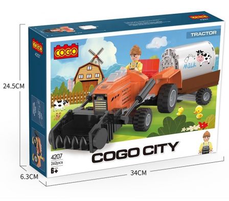 Cogo City Tractor 263pcs