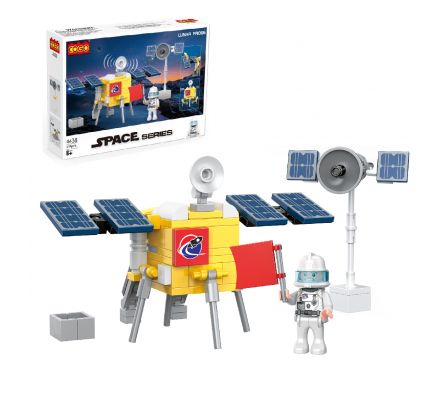 Cogo Space series sonda lunar 117Pzas