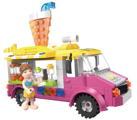 Cogo Girls Juice Van 189PCS