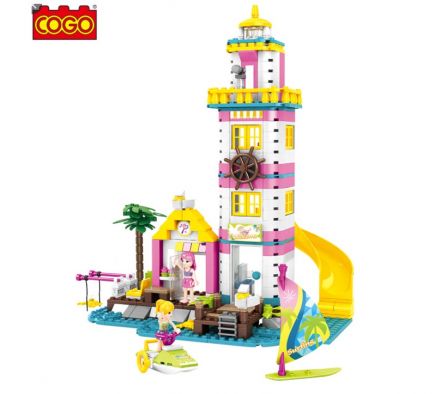 Cogo Girls casa de playa 412PCS
