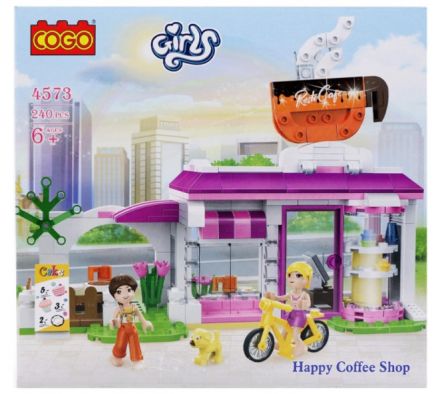 Cogo Girls Coffee shop 240PCS