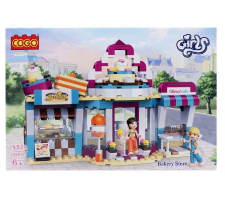 Cogo Girls Bakery shop 348PCS