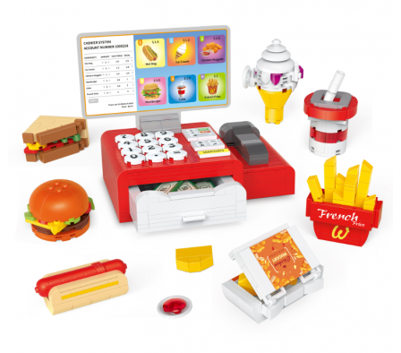 Cogo Comida rápida 498PCS